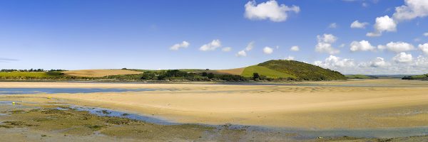 The camel trail in north cornwall