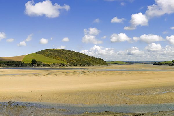 The camel trail in north cornwall