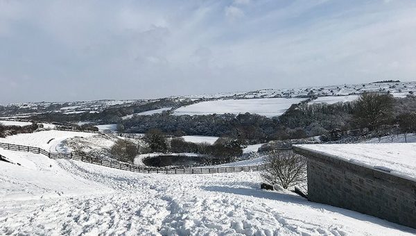 Helsbury in the Snow