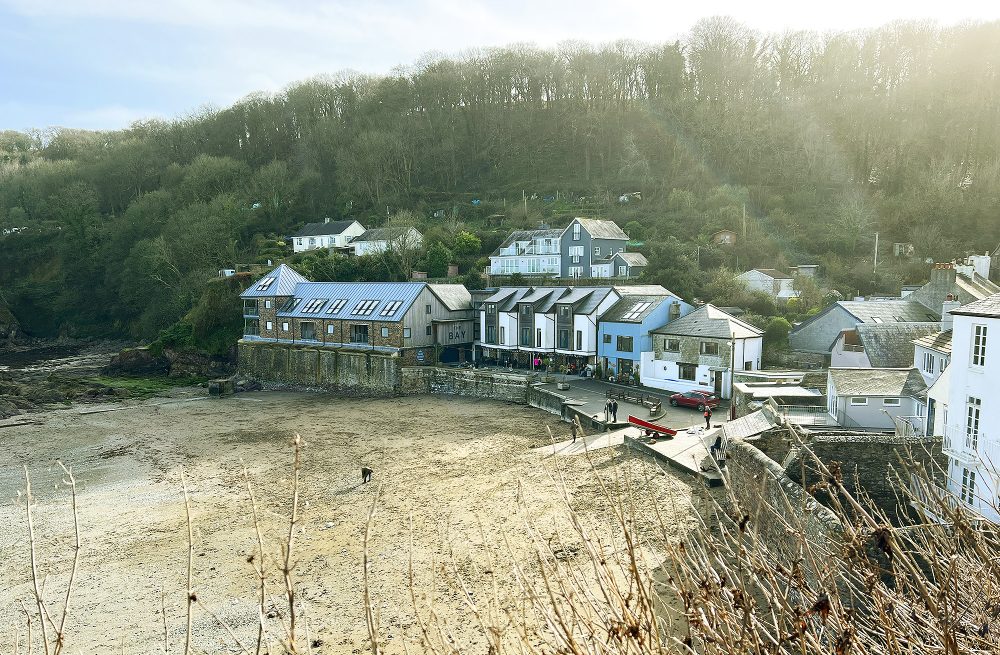 vegetarian food at the bay at cawsand