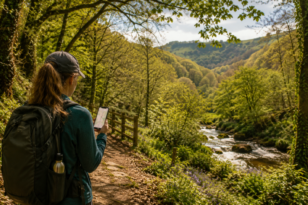 Discover cornwall with OS maps